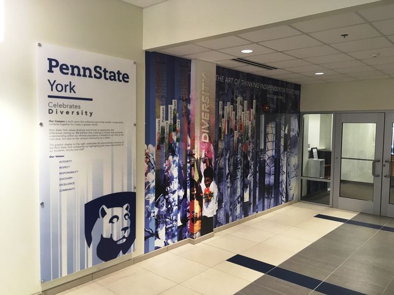 Penn State Hallway